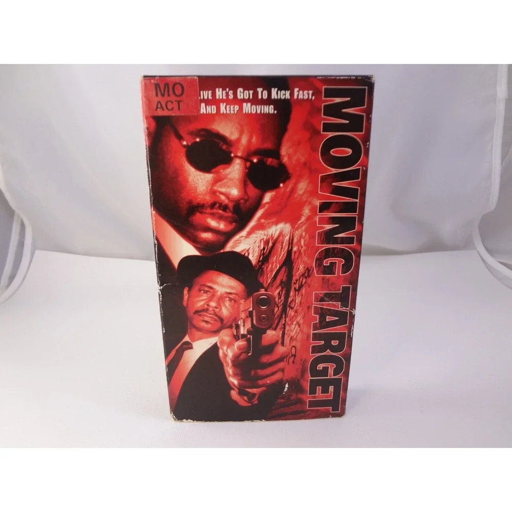 Moving Target (VHS, 1999) Red Vhs Tape -Hollywood Video Rental